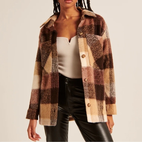 Abercrombie & Fitch Jackets & Blazers - Abercrombiee Flannel Shacket